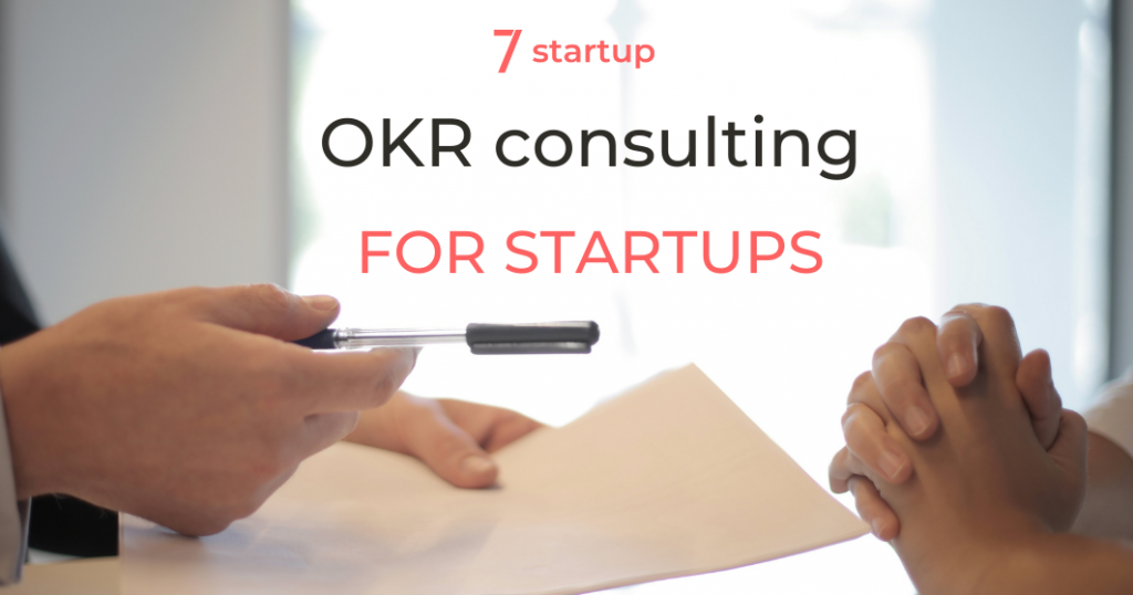 OKR consulting, OKR Consulting for Startups