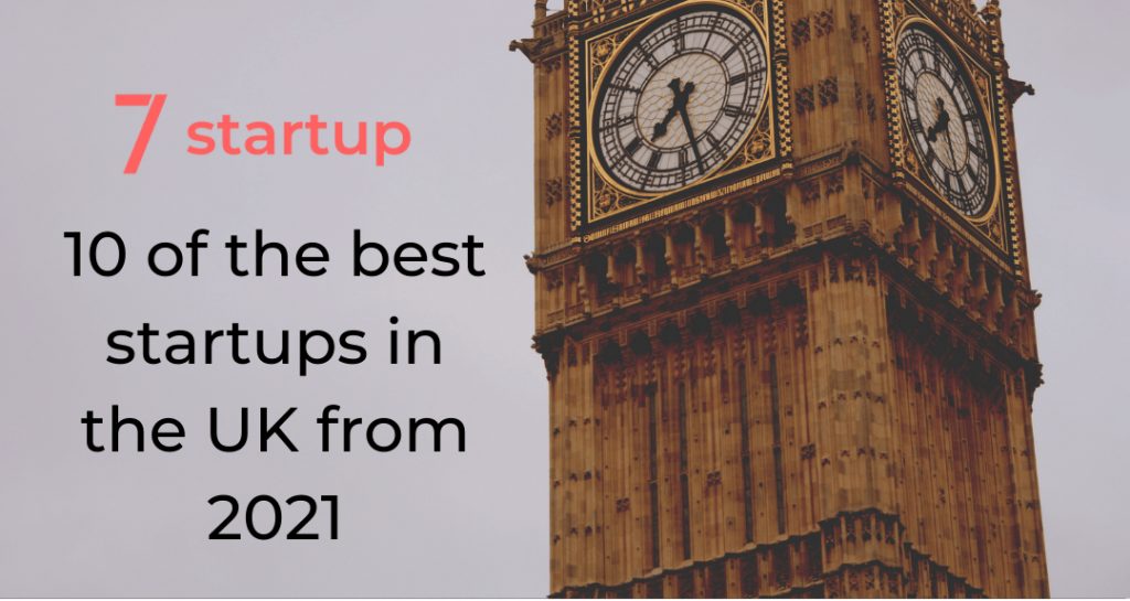 10 of the best startups in the UK from 2021